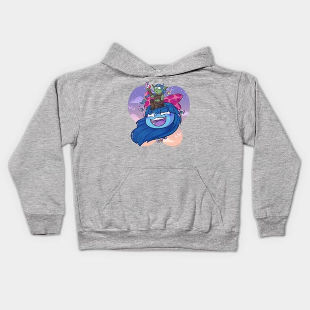 Dream Dorks Kids Hoodie by Screpdoodle